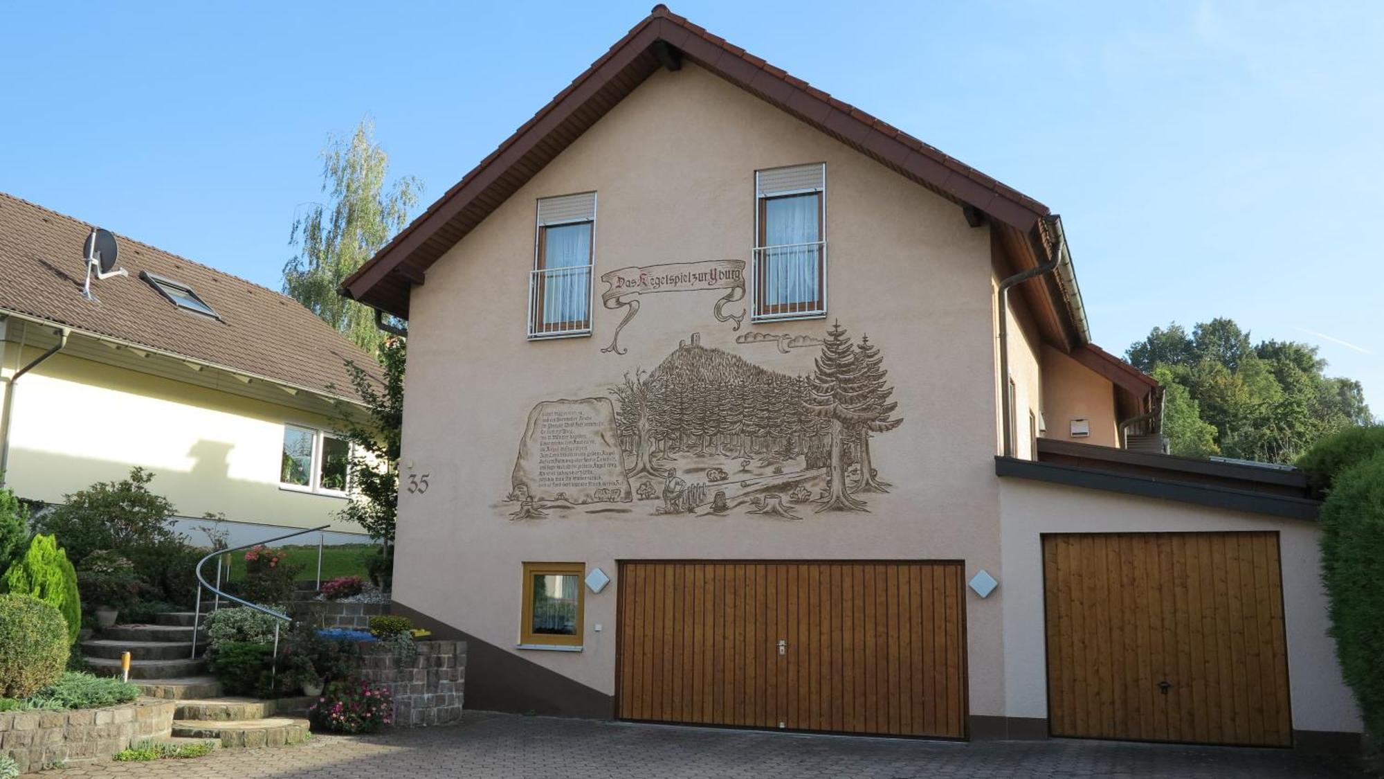 Ferienwohnung Herrnberg บาเดน-บาเดน ภายนอก รูปภาพ